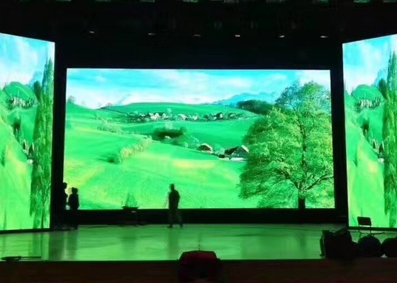 ハンガリングレンタルスクリーン LEDディスプレイ P3.91 屋外レンタルステージ背景 防水 SMDフルカラー