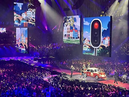 屋内LEDディスプレイ SMD 1/32 スキャニング 高明るさ レンタル ショッピングセンター 商業広告 LEDディスプレイ