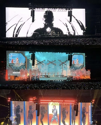 柔軟性,高画質,防水性,遅延性のない屋外フルカラーLEDディスプレイ