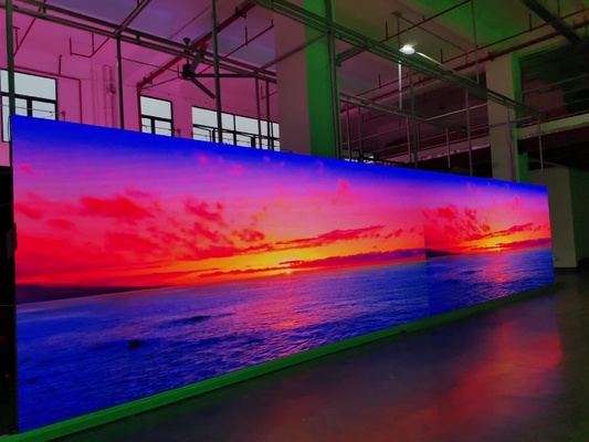 2025 高画質LEDインドアディスプレイ 500x1000mm P3.91 広告アウトドアLEDスクリーン