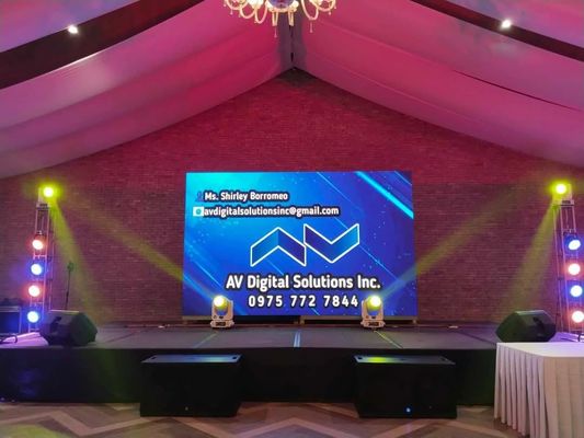 屋外防水フルカラーLEDディスプレイ 保守前P8 軽量IP65