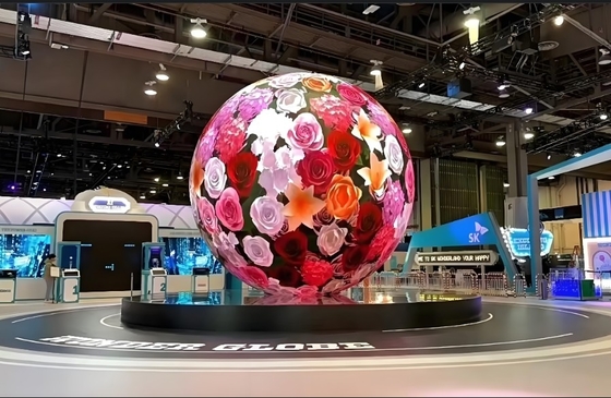 ショッピングモール/イベント 防水 IP43 スフィア LED スクリーン ショッピングとイベントのニーズのために FCC 認証