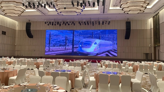 防水 P20 建物 広告 LED スクリーン LED ビデオ ウォール 超透明 調整可能