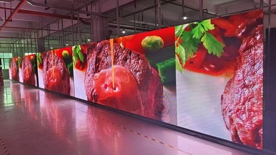 P2.5 固定高明るさ RGB LED 鋳型アルミ,箱サイズ 640*640MM