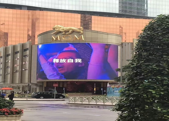 レンタル スクリーン 鋳型 アルミ スクリーン カーブ スクリーン 結婚式 バー 250x250MM LED モジュール 高解像度 RGB