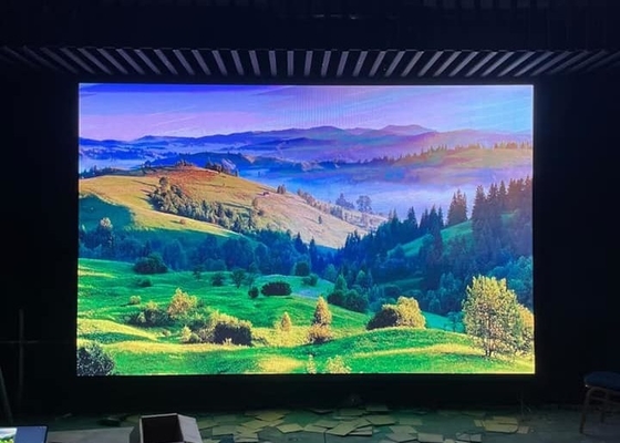 ダイカストアルミニウムP1.25 ビデオディスプレイ 広告用,ライブ放送用,超透明,汚れのないLEDディスプレイ