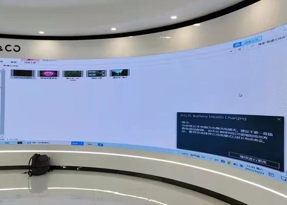 P4 4mm 屋内屋外用フルカラーフレキシブルLEDビデオディスプレイモジュール