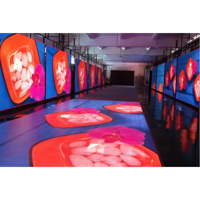 パーティーイベント 室内 室外 LED ダンスフロア スクリーン 500*1000mm キャビネット フルカラー