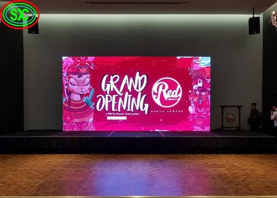 P3.91 屋内レンタルLEDビデオウォールスクリーン 250x250mm