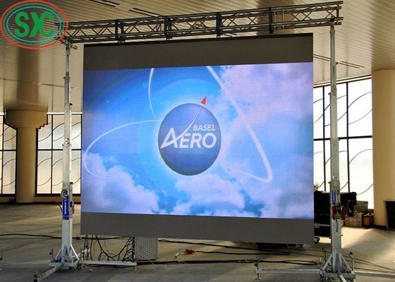 お買い得 ミーンウェル電源 レンタル LED ディスプレイ 3000 1 コントラスト比 500*1000mm キャビネット寸法 オンライン