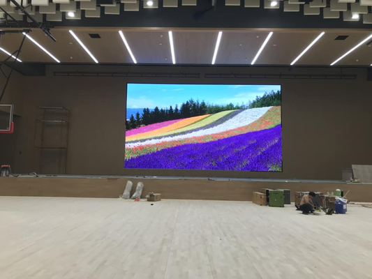 P3 91 Hd映画映像は表示画面の中国の小さいキャビネット500 X 500 Mmピクセル破片のディディミアムと屋内最もよい質の価格を導いた