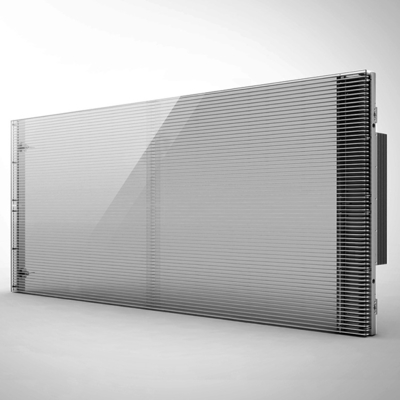 軽量 G3.91-7.82 透明なLEDスクリーン キャビネット重さ6.2kgと平均 1000時間失敗なし 完璧