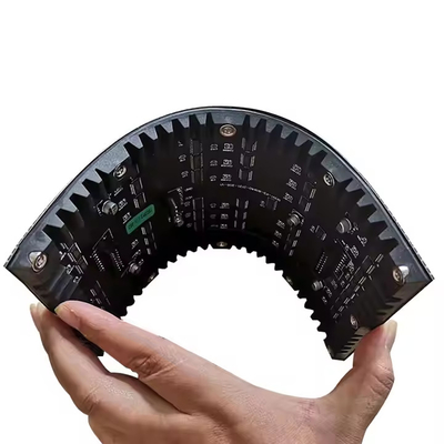 P4 カービング LED ビデオスクリーンカーテン 柔軟な LED ディスプレイ モジュール フルカラー