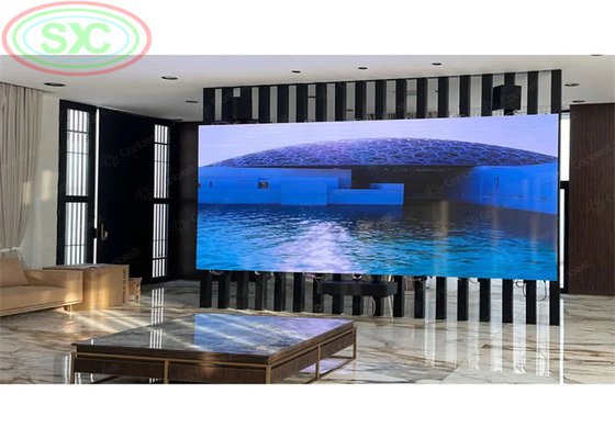 デジタルポスターディスプレイモニター フルカラー屋内LED LCDボード 密度112896ドット/m2