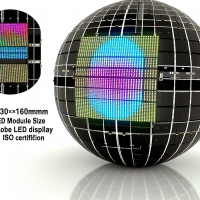 320*160mm モジュールのサイズ ISO 認証付き Globe LED ディスプレイ