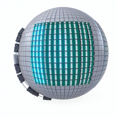 320*160mm モジュールのサイズ ISO 認証付き Globe LED ディスプレイ