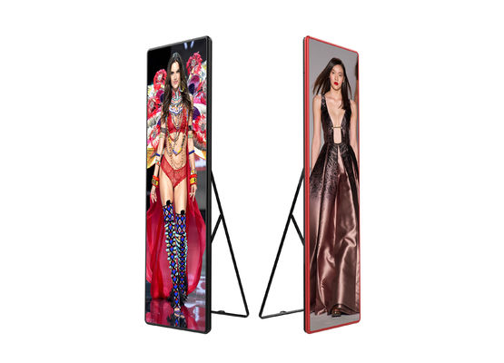 お買い得 キャビネット アルミ製 LED ポスターディスプレイ 680x2000mm スクリーンサイズと 1R1G1B カラー構成 オンライン