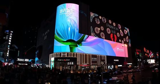 長寿命 000 時間の寿命 屋外フルカラー LED ディスプレイ、5500 の輝度と IP65 防水