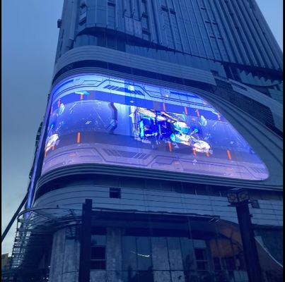 1/16S 運転モード 5500 明るさ 屋外広告ソリューションのためのフルカラーLED壁