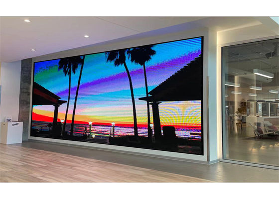 展示会用の軽量屋内フルカラーLEDディスプレイ 簡単な設置と輸送 流れのあるショーに最適