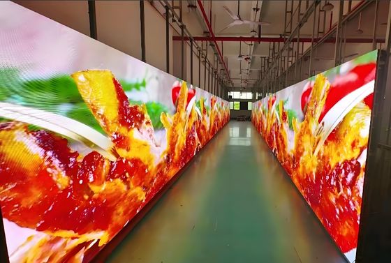 キャビネット サイズ 600*337.5MM 板のレッパ LEDスクリーン