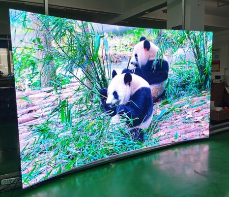お買い得 Nationstar SMD 1921 LED、高解像度、耐久性のあるダイキャストアルミニウムキャビネットを備えた屋内用P3.91フルカラーLEDディスプレイ オンライン