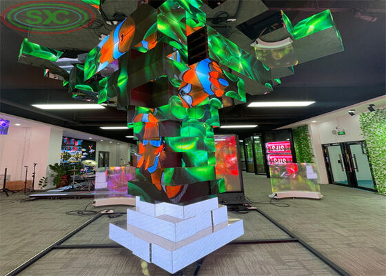お買い得 レンタル LED ディスプレイ 柔軟なイベントステージ 背景 ビデオ壁 高画素密度とキャビネットサイズ 500×1000ミリメートル オンライン