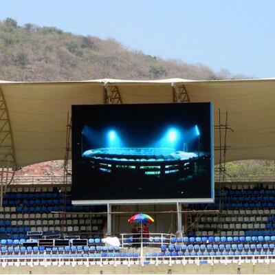 屋外 p6 フルカラー LED ディスプレイ LED と HUB75 インターフェース 提供 鮮明な屋外視覚