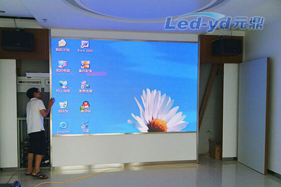 室内 p2 フルカラーLEDディスプレイ 超リフレッシュレート 3840HZ以上,ビデオ壁設置のためのシームレススプライス