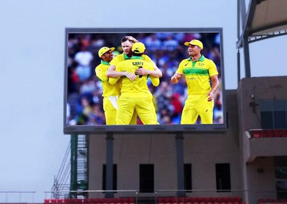 防水大型LEDビルボードP6固定フレーム街頭広告ウォールスクリーン