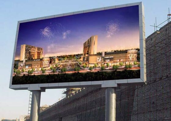 広告用SCX LED P6屋外フルカラーLEDディスプレイ、高リフレッシュレート3840Hz