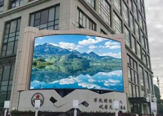 お買い得 高解像度・高輝度・省エネ屋外広告用フルカラーLEDディスプレイ（P6）屋外動画表示用 オンライン