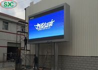 1/8のスキャンP6フル カラーLED広告スクリーンTVの壁のコラムの構造の表示