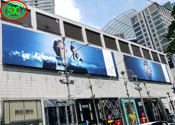 P8 屋外防水 LED ビルボードスクリーン 6500nits IP65