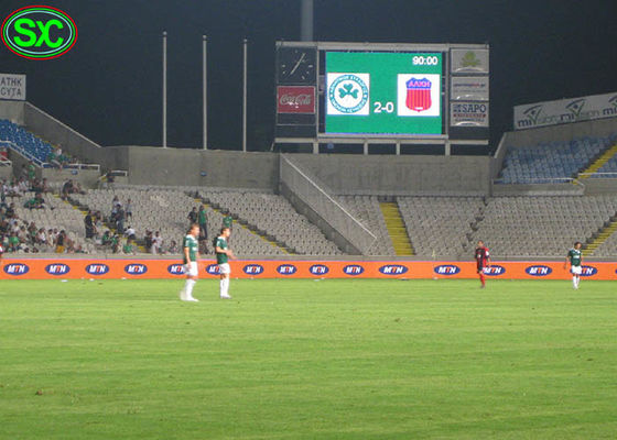 P10屋外広告のタイミングおよび記録の競技場のフットボールによって導かれる表示