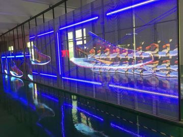 3 年間の保証付き 型鋳型 アルミ製の室内フルカラー広告LED
