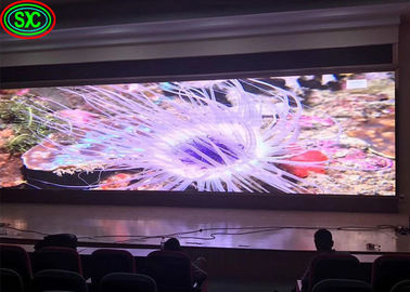 広い視角 室内フルカラーLEDディスプレイ 4mmモール広告画面