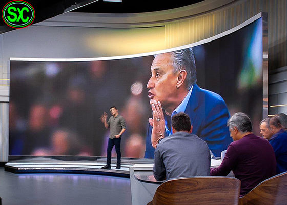 ショッピング モールのための適用範囲が広いカーテンのLED表示P3屋内広い視野角SMD2020