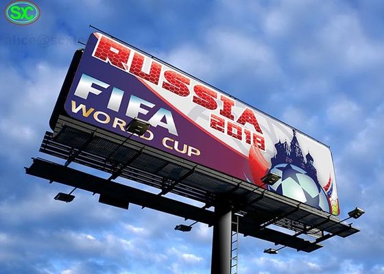 6mmピクセルLEDスクリーンの掲示板Fifaワールド カップのための超薄いボディ設計