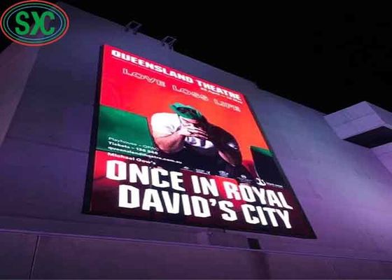 高解像度 5mm ピクセルピッチ SMD LEDスクリーン 屋外 IP65 防水 RGB メディアウォール 32*32 モジュール解像度