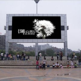 P10 フリースタンドアウトドアフルカラーLEDレンタルスクリーン スチールキャビネット素材