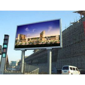P10 フリースタンドアウトドア フルカラーLED 鋳型アルミ鋼キャビネット素材
