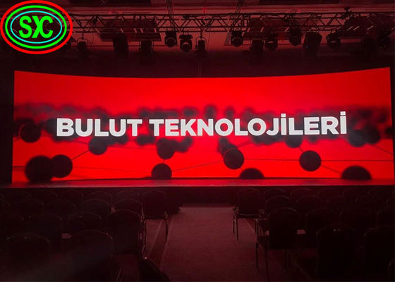 室内・室外広告 カーブドLEDディスプレイ 画面 IP34 3.91mm ピクセルピッチ カーブドLEDディスプレイ