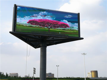 P6 外部 固体 装着 フルカラー 鋼製 キャビネット LED サイネージ バック メンテナンス