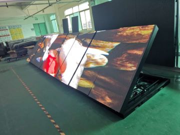 P6 広範囲の用途のための120°水平および60°垂直視角の屋外フルカラーLEDディスプレイ