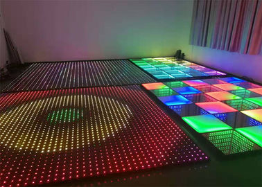 中国 SMD3535 サウンドアクティブ DJ LED ディスコダンスフロア ホワイトビームパネル