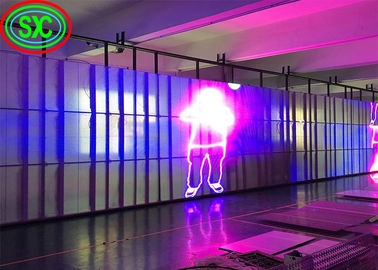 フルカラーHD 柔軟性 4000cd/sqm 透明LEDパネル 透明LED画面