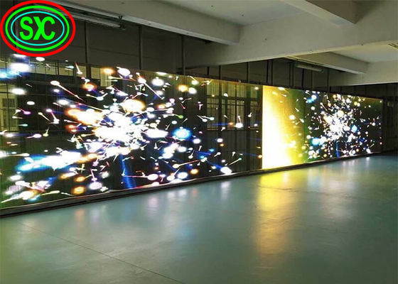 お買い得 フルカラーHD 柔軟性 4000cd/sqm 透明 LED パネル 透明 LED スクリーン ガラス LED ディスプレイ オンライン