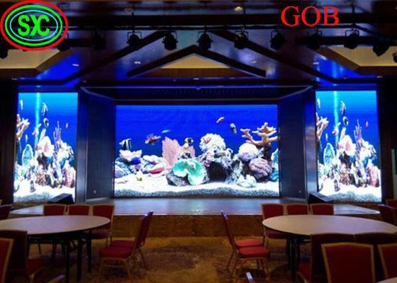 P1.875 P2 P2.5 GOB 3840HZ 広告用 LED ディスプレイ