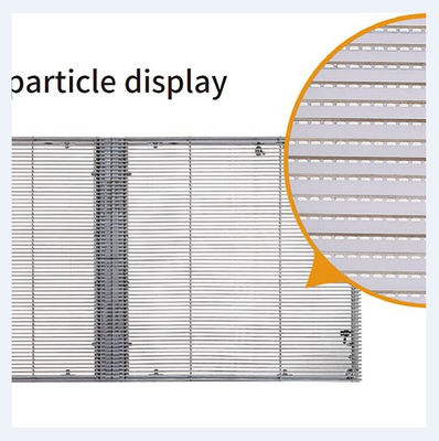 P3.91-P7.82 透明LEDスクリーン 5000cd/m2 32768画素密度